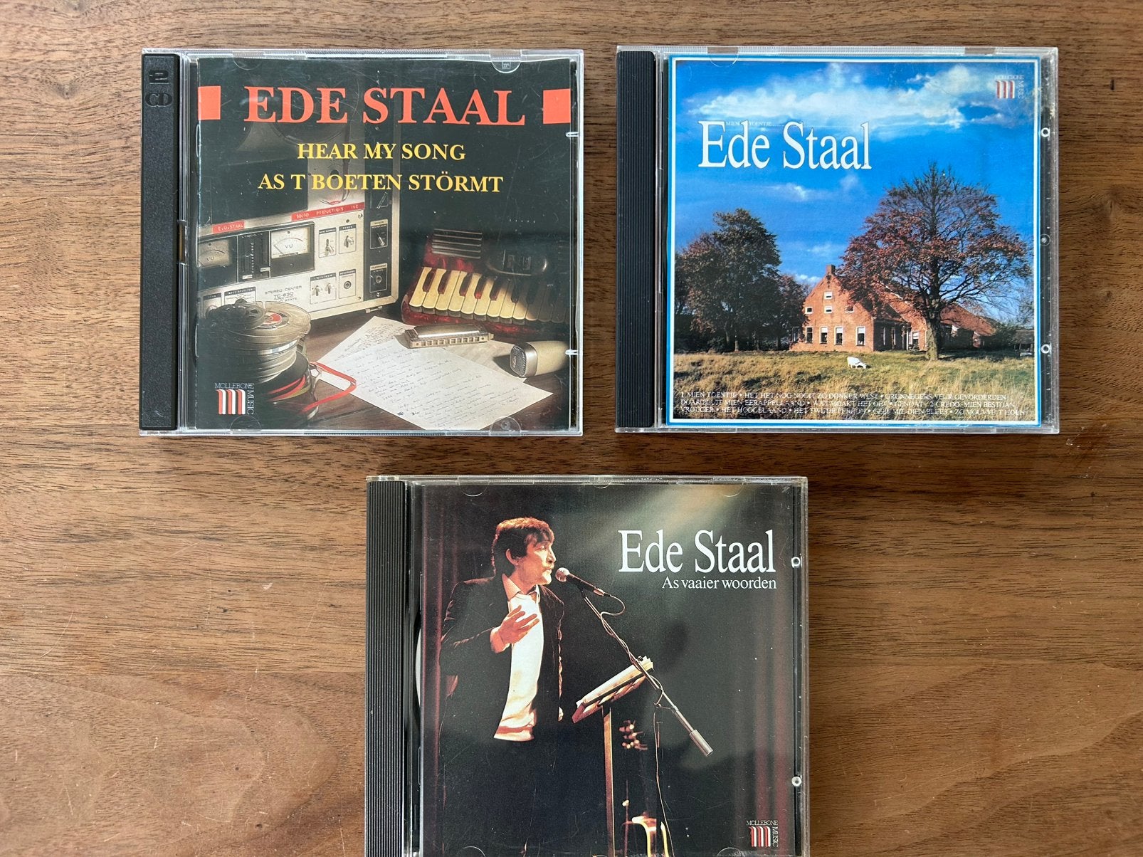 Ede Staal - mien toentje /vaaier woorden/ as’t boetn störmt, Ophalen of Verzenden, Zo goed als nieuw, Streekmuziek, Album