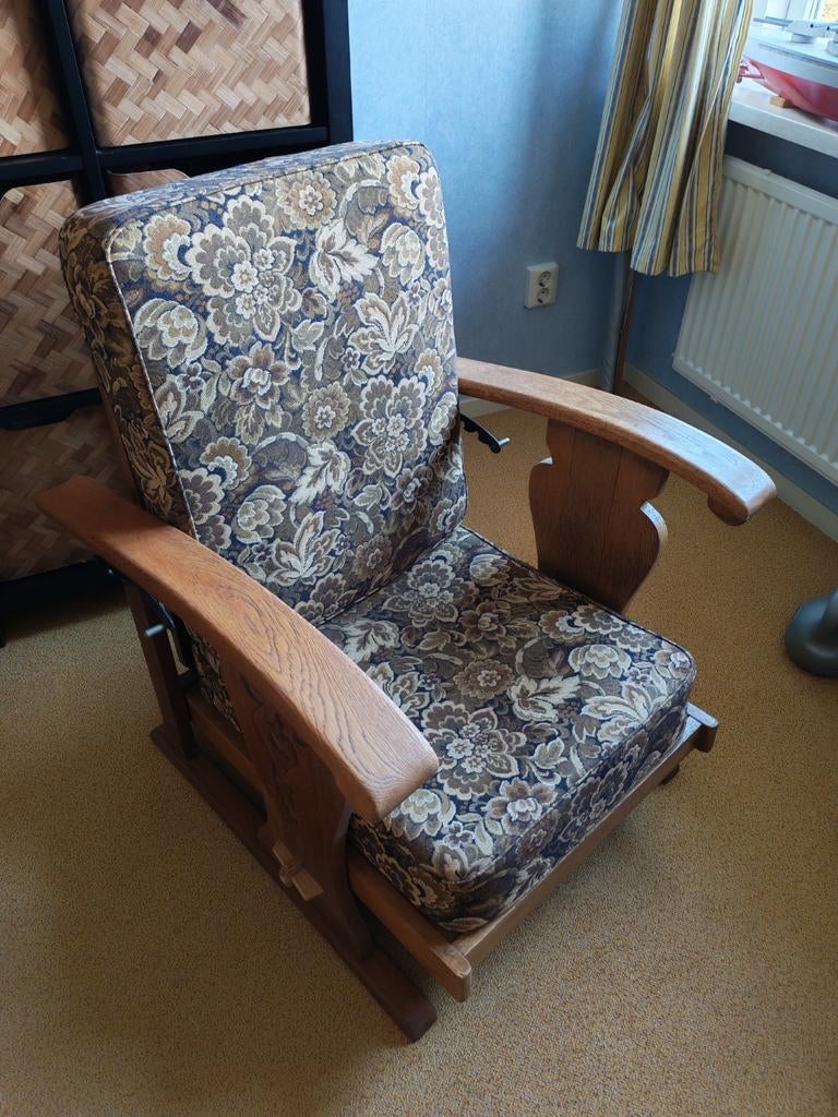 Vintage rookstoel, Ophalen