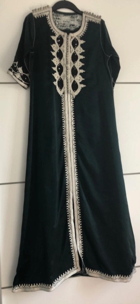 Marokkaanse jurk- caftan, Kleding | Dames, Overige typen, Ophalen of Verzenden, Zo goed als nieuw, Maat 36 (S)