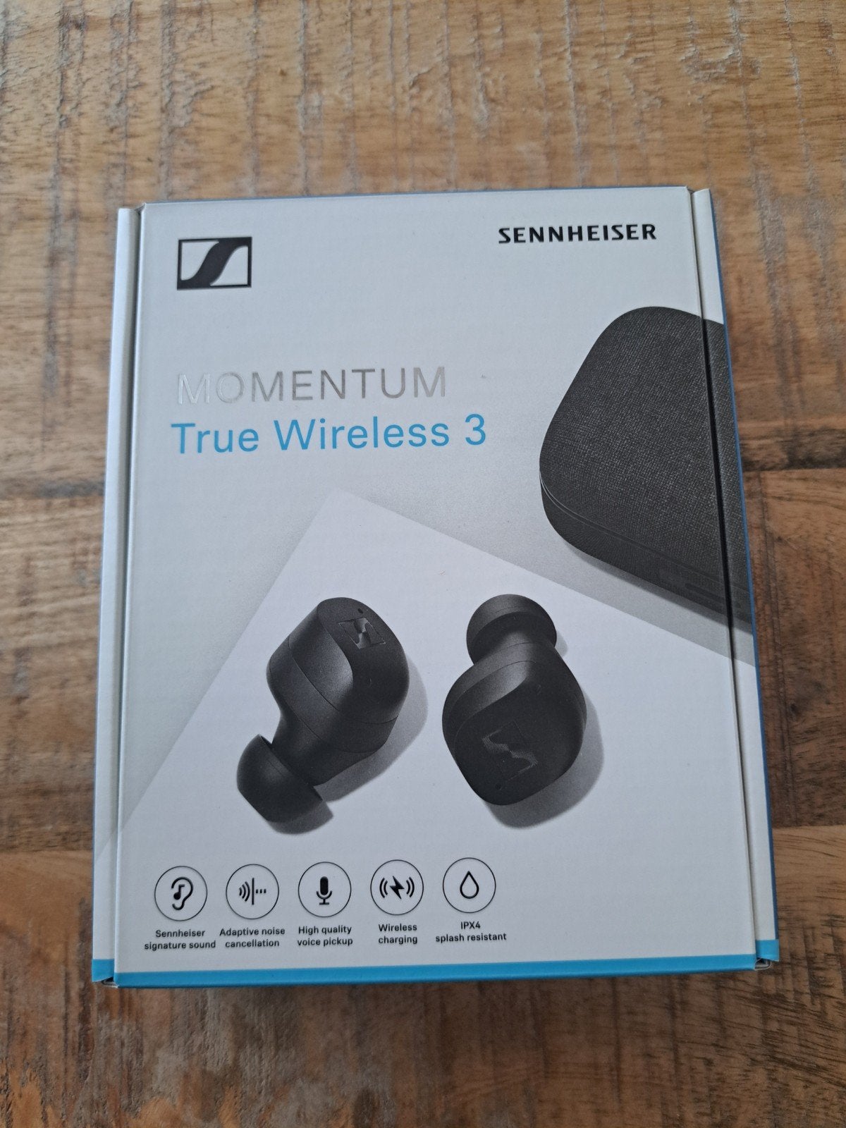 Sennheiser Momentum True Wireless 3 Oordopjes Zwart, Audio, Tv en Foto, Koptelefoons, In-ear, Gebruikt, Sennheiser, Ophalen of Verzenden