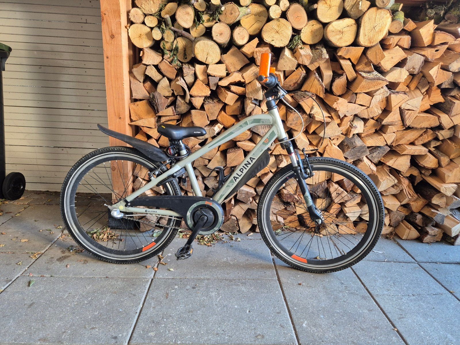 Alpina trial mountainbike fiets, Ophalen, Gebruikt, Staal, 24 inch of meer