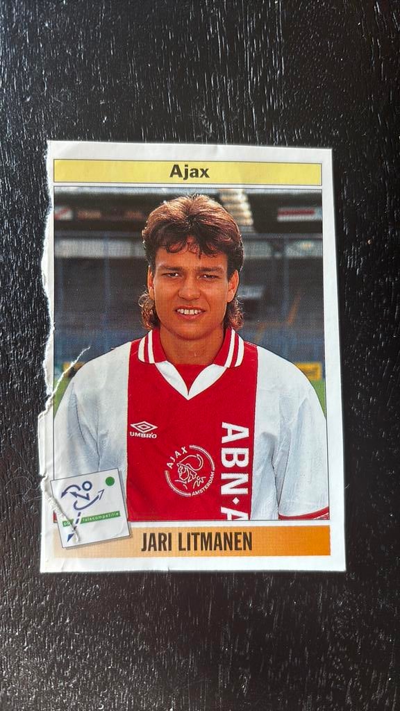 Panini voetbalplaatje ajax 1995, Ophalen of Verzenden, Zo goed als nieuw, Ajax, Poster, Plaatje of Sticker