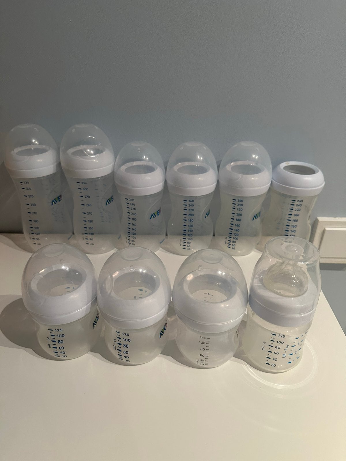 10 Philips Avent Babyflessen - Diverse Maten, Ophalen of Verzenden, Gebruikt, Overige typen