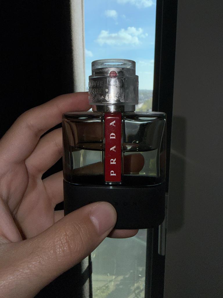 Prada Luna Rossa Carbon (2019 batch) ~35/50ml, Ophalen of Verzenden, Gebruikt