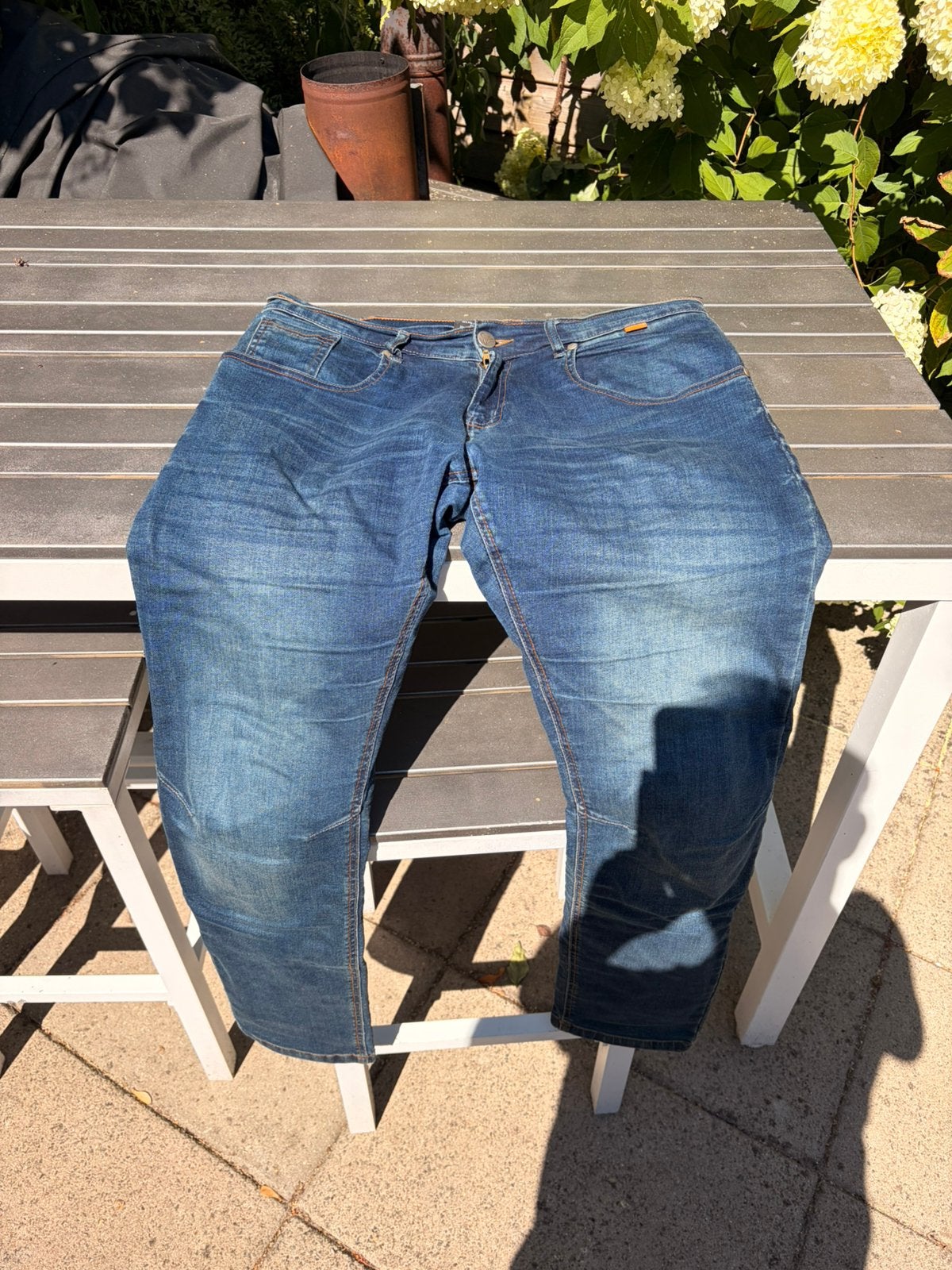 MOTOR JEANS SECA W34-L36, Motoren, Kleding | Motorkleding, Ophalen, Tweedehands, Heren, Broek | textiel