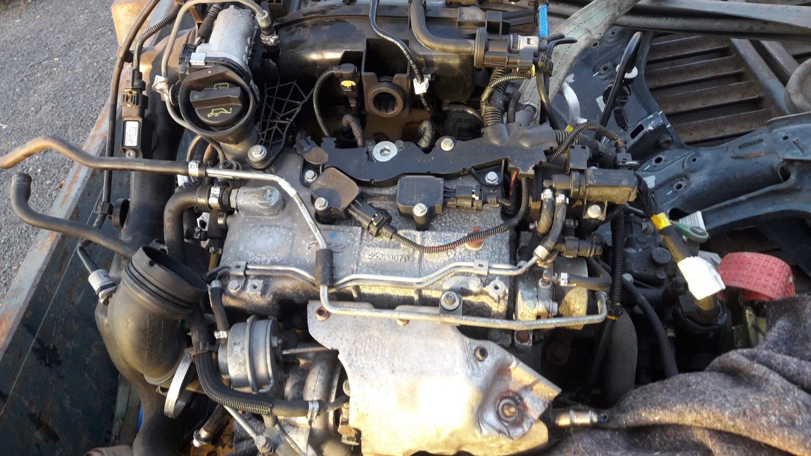 FIAT 500 MOTOR, Ophalen of Verzenden