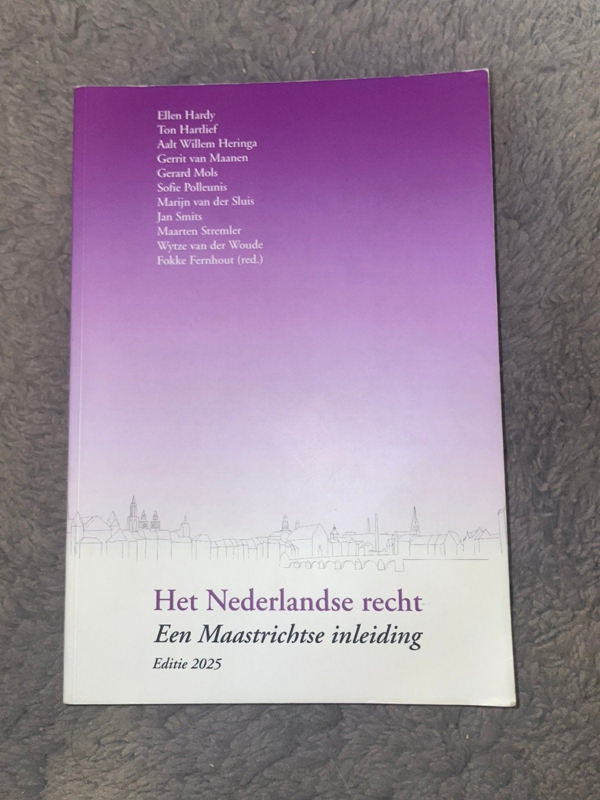 Het Nederlandse recht - Een Maastrichtse inleiding, Ophalen of Verzenden, Gamma, Gelezen, WO