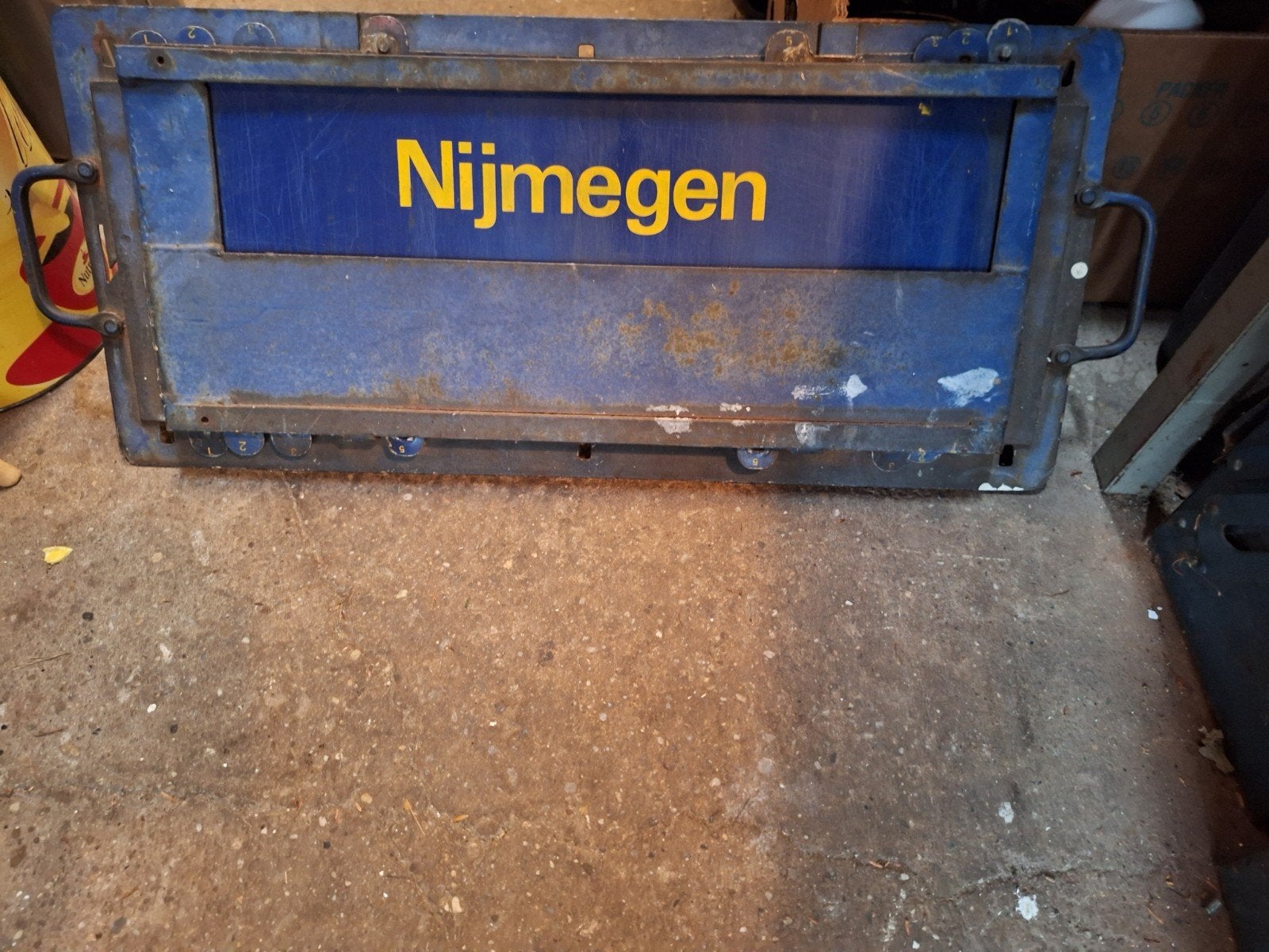 NS Koersbord., Verzamelen, Ophalen, Gebruikt, Trein, Overige typen