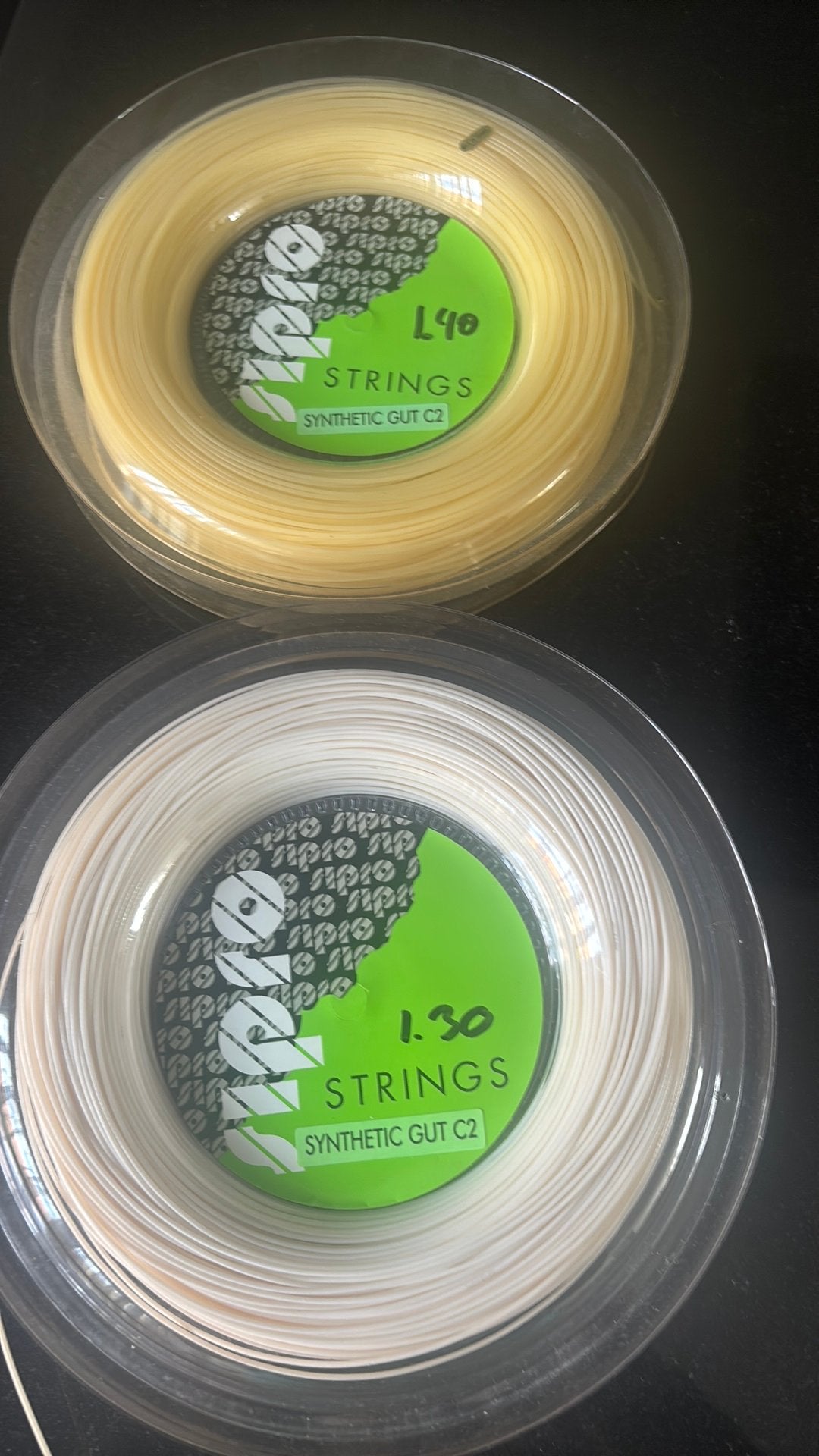 8x Tennis Bespanningen Rollen, Overige merken, Grip of Snaar, L00, Nieuw