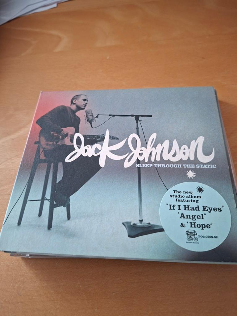 Jack Johnson - Sleep Through the Static, Cd's en Dvd's, Cd's | Pop, Zo goed als nieuw, Ophalen of Verzenden