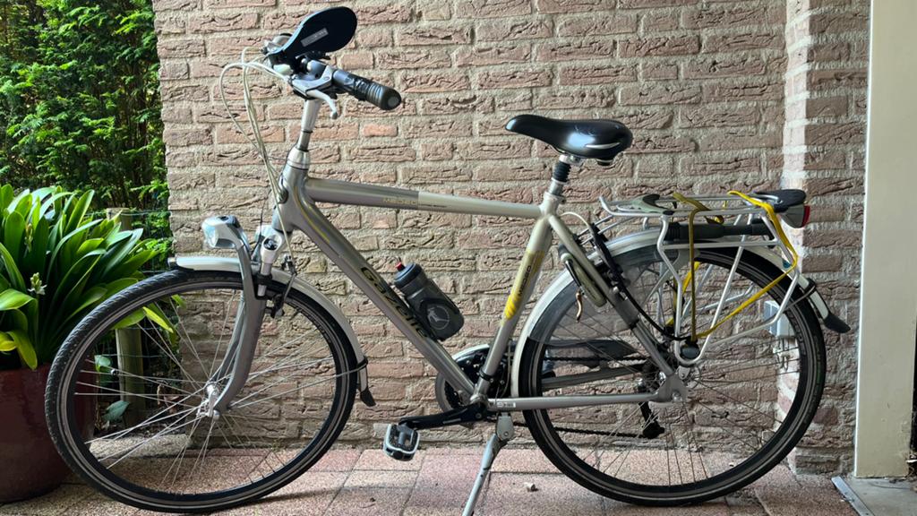 Gazelle medeo limited edition herenfiets, Ophalen, Gebruikt, Velgrem, Versnellingen