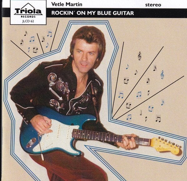 Vetle Martin – Rockin' On My Blue Guitar [instrumentaal], Verzenden, Zo goed als nieuw