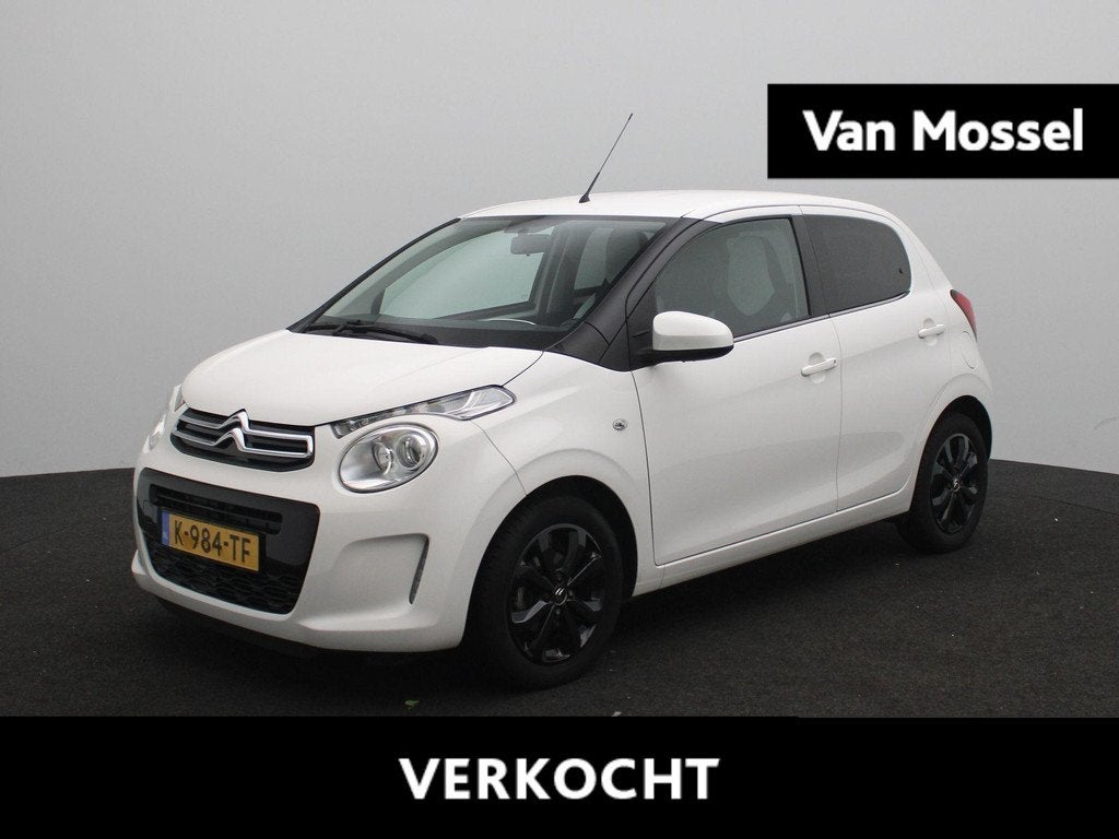Citroen C1 1.0 VTi Shine | Apple Carplay/Android Auto | Clim, Auto's, Voorwielaandrijving, 12 maanden, Stof, Gebruikt