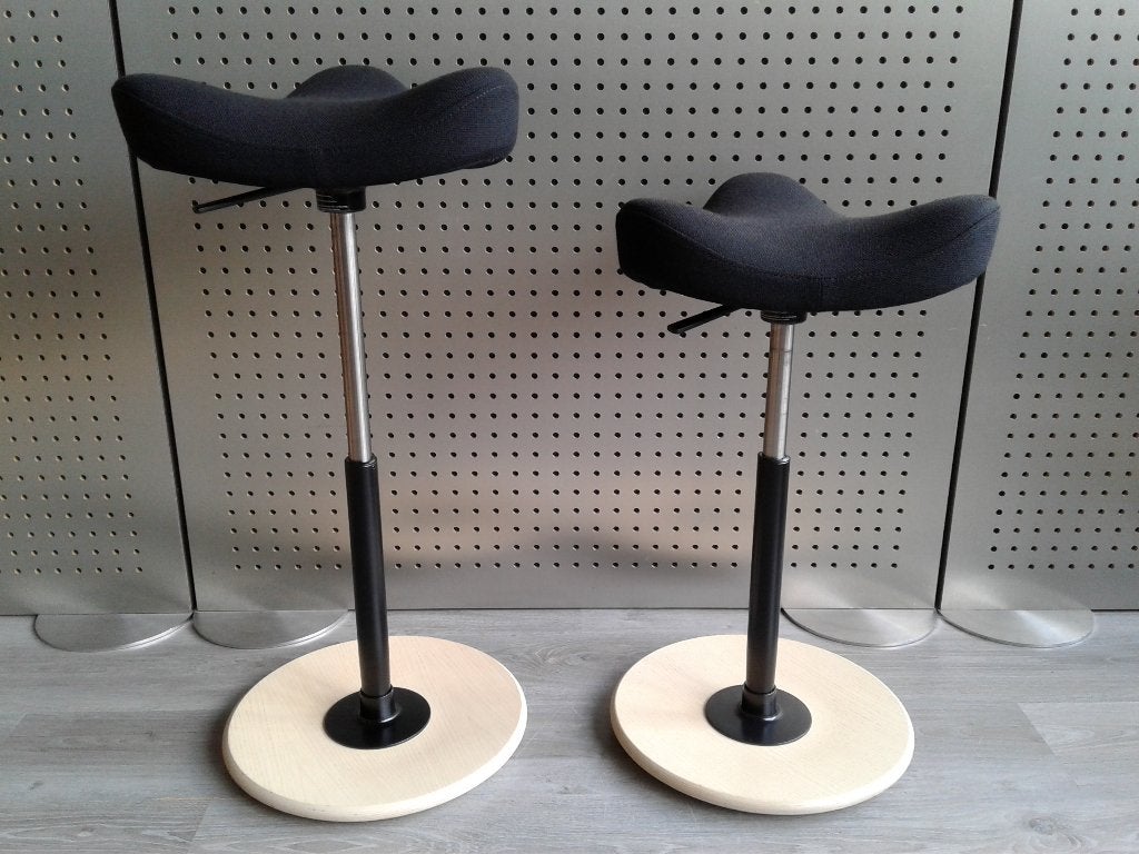 2x Variér (Stokke) Move (Medium) (Zwart), Als Nieuw!, Zwart, Ophalen of Verzenden, Zo goed als nieuw, Variér