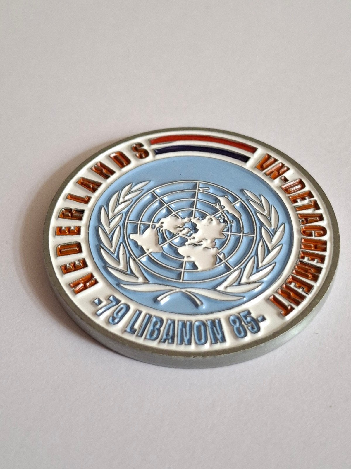 coin unifil Libanon, Ophalen of Verzenden, Landmacht, Nederland, Overige typen