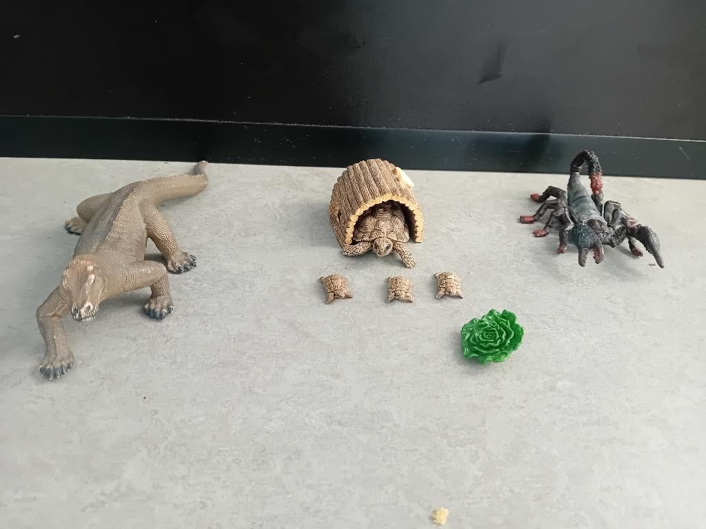 Scleich woestijn dieren, Ophalen of Verzenden, Zo goed als nieuw, Wild dier, Beeldje of Figuurtje
