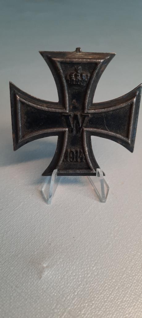 IJzeren kruis 2e klasse uit 1914, Verzamelen, Militaria | Tweede Wereldoorlog, Overige soorten, Lintje, Medaille of Wings, Overige gebieden