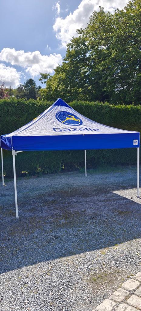 EZ up vouwtent 3x3 meter Gazelle - Zo goed als nieuw, Ophalen of Verzenden
