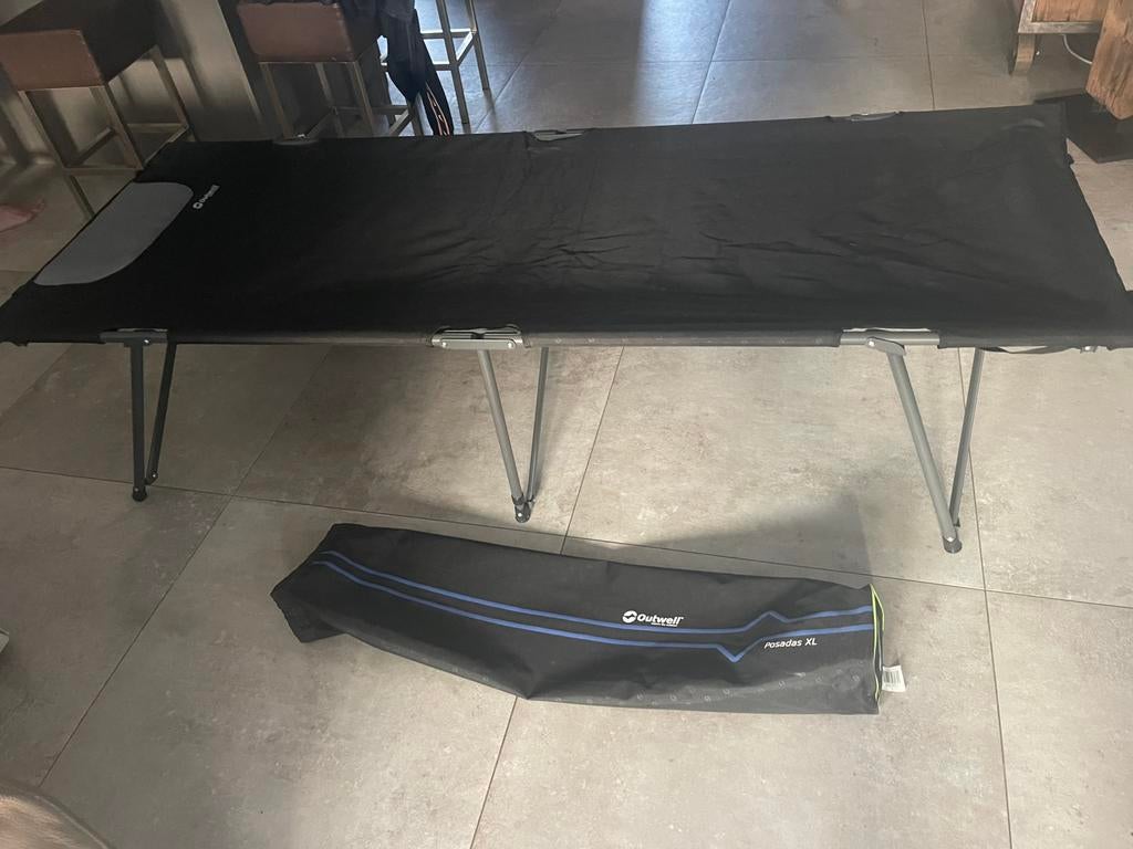 Zgan prachtig veldbed outwell posadas xl breed bed, Ophalen, Nieuw, Overige