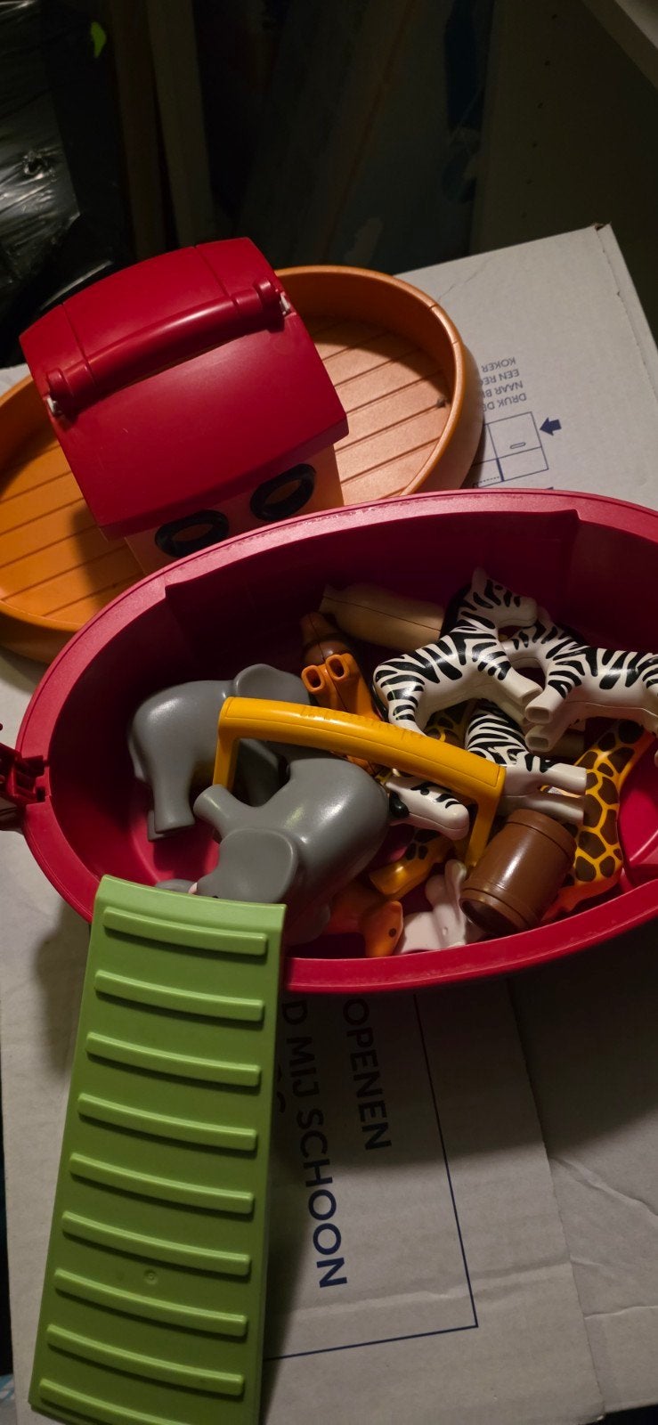 Playmobil 123 Ark van Noach met Dieren, Kinderen en Baby's, Ophalen of Verzenden