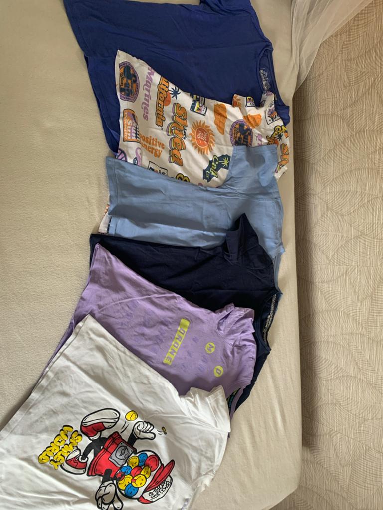 Jongens T-shirts pakket mt: 140, Ophalen of Verzenden, Gebruikt, Jongen