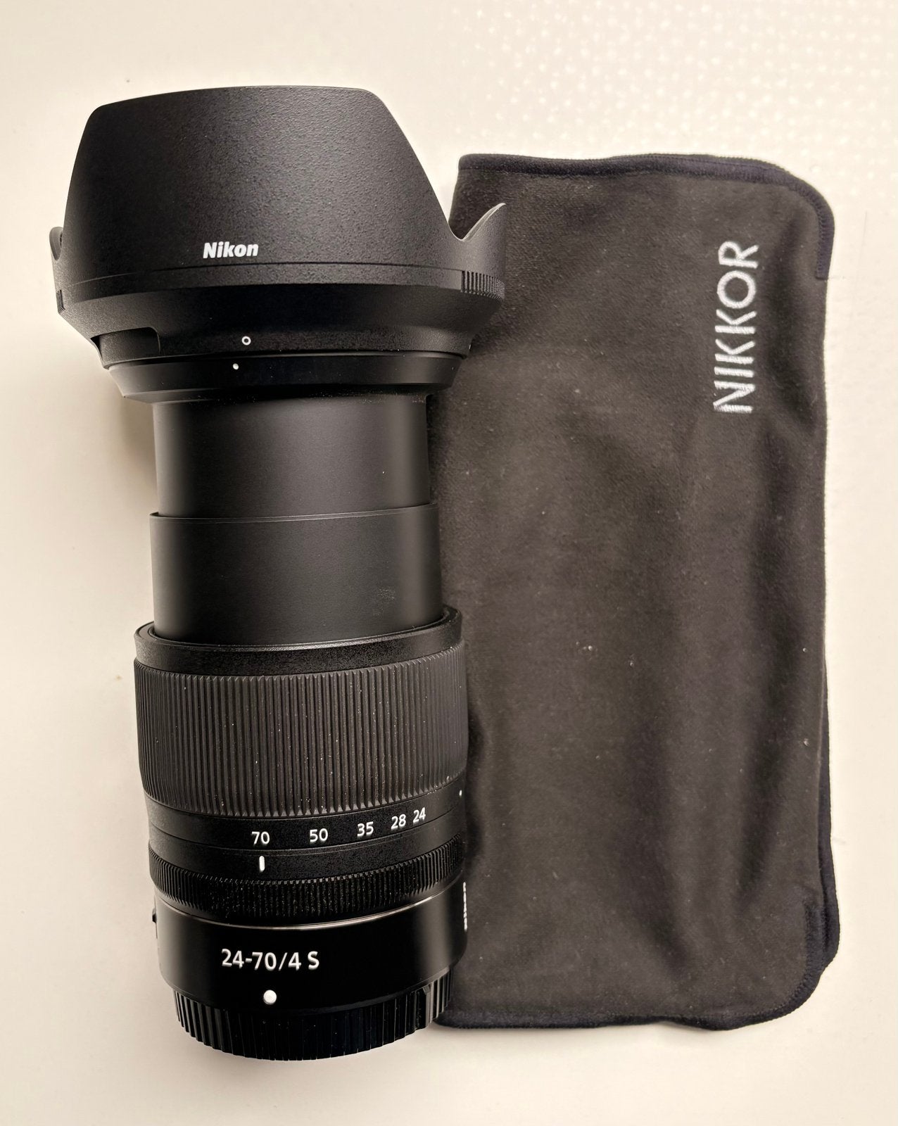 NIKKOR Z 24-70mm f/4 S, Audio, Tv en Foto, Ophalen, Nikon, Zo goed als nieuw, Overige typen