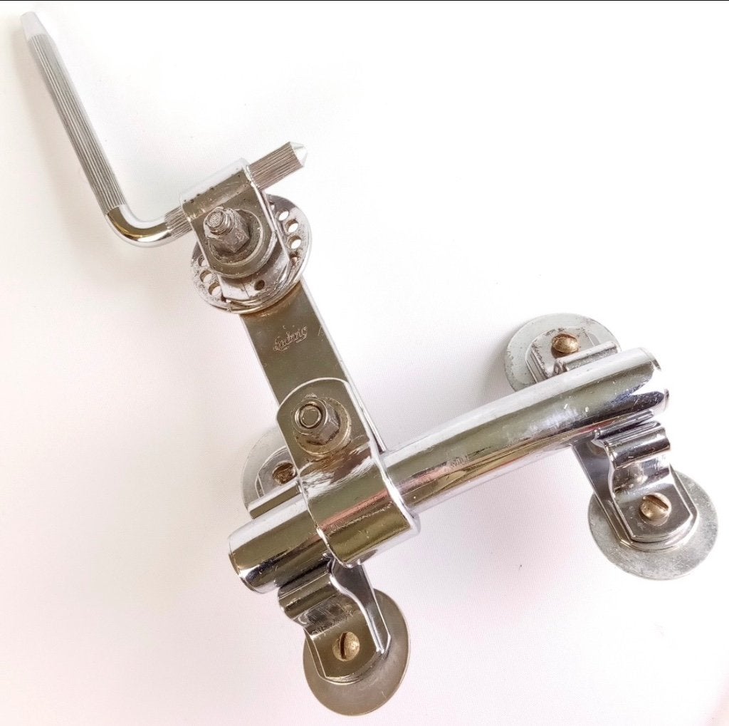 Gezocht: Oude Ludwig tomhouder / drum rail tom mount, Muziek en Instrumenten, Ophalen of Verzenden, Gebruikt, Ludwig