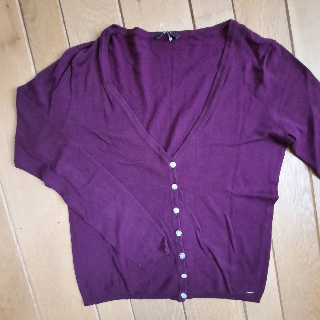 HEMA vest aubergine bordeaux maat L - nieuw -, Maat 38/40 (M), Paars, Nieuw, Ophalen of Verzenden