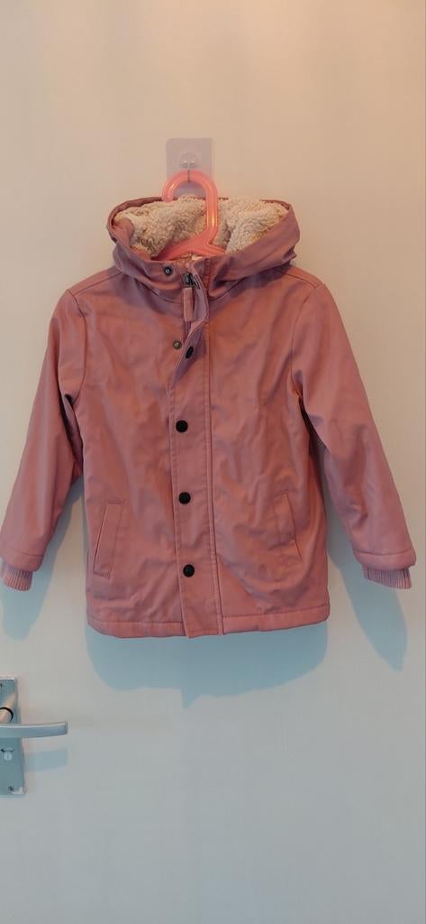 Roze HEMA tussen jas maat 98/104, Ophalen, Zo goed als nieuw, HEMA, Meisje