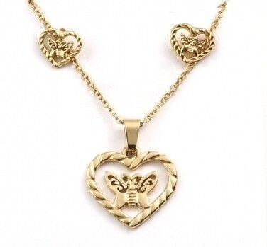 SALE: Goldplated RVS sieradenset, Sieraden, Tassen en Uiterlijk, Kettingen, SINO-SEAR GmbH, Feuerbachstrasse11, Potsdam, Germany