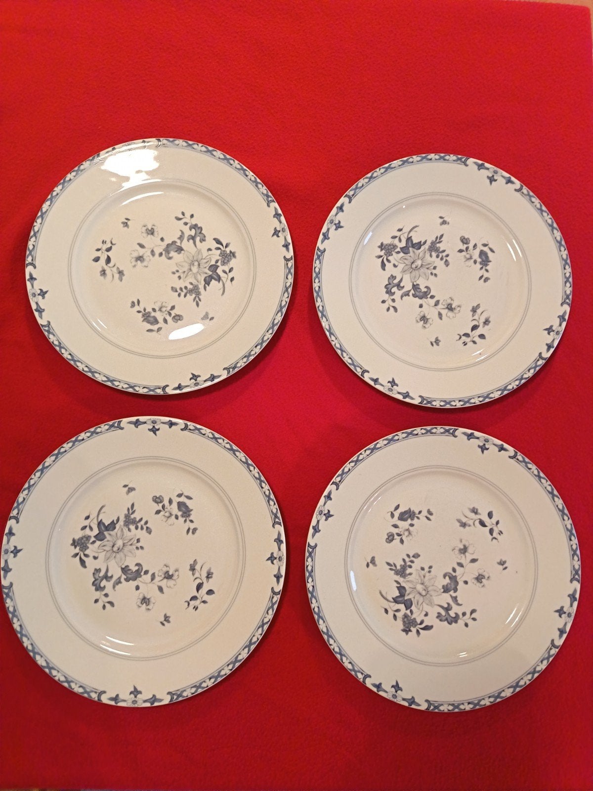 Raynaud Limoges Amphitrite Borden - Set van 4, Antiek en Kunst, Ophalen of Verzenden