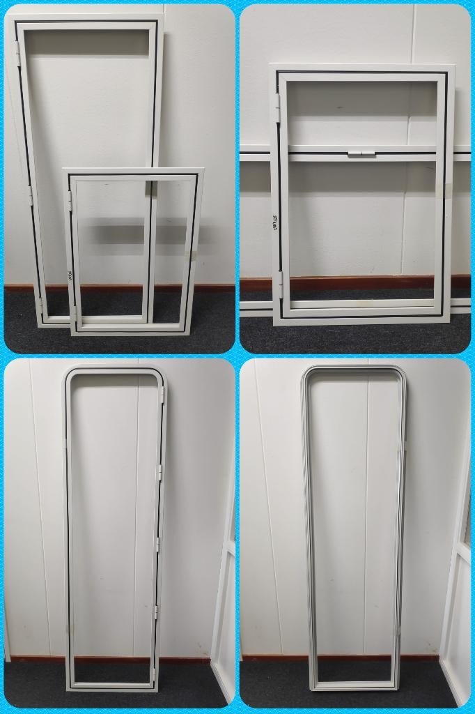 Originele aluminium Fabrieks camper serviceluiken en deuren, Ophalen, Nieuw