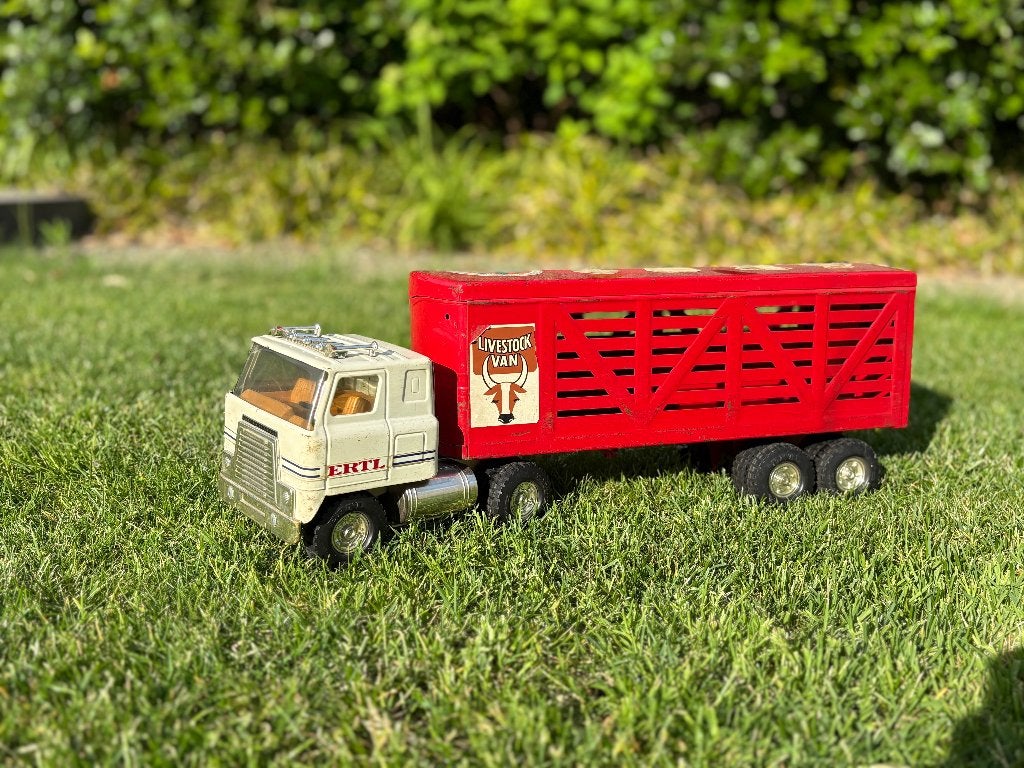 Ertl Cattle Truck, Ophalen of Verzenden, Gebruikt