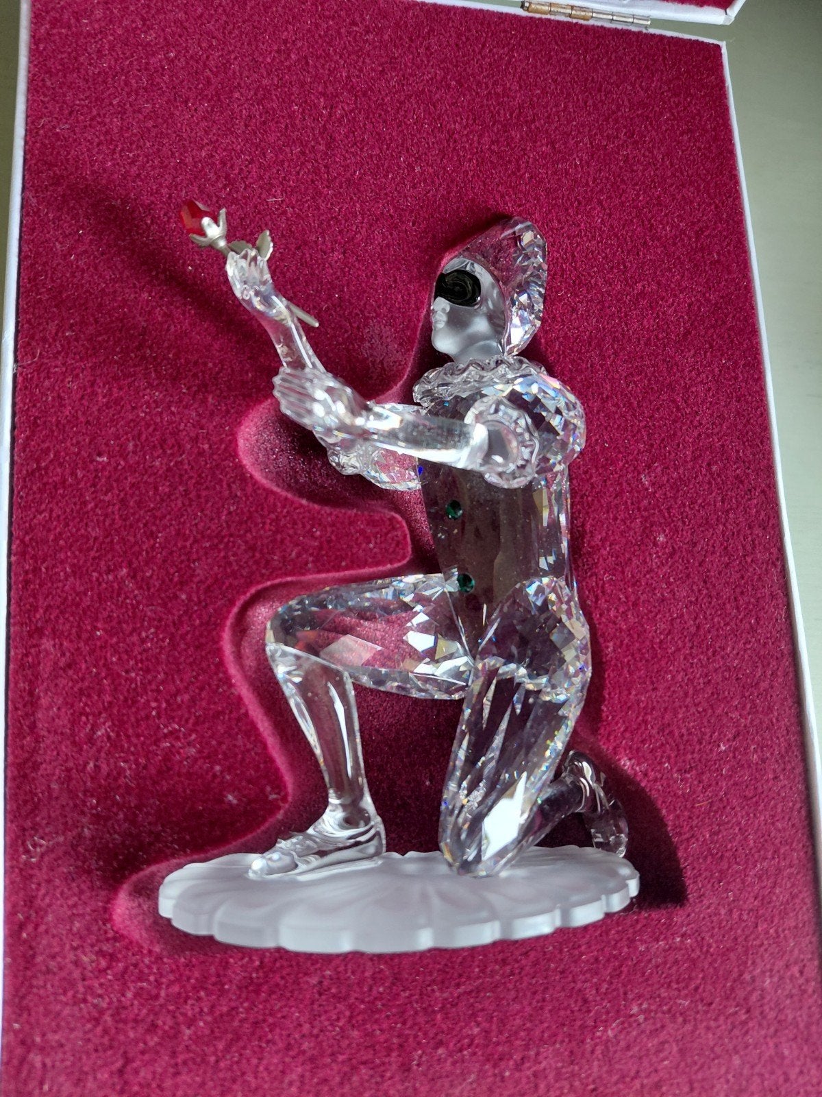Swarovski Jaarstuk Harlequin 2001 - Prima Staat, Ophalen of Verzenden, Zo goed als nieuw, Figuurtje