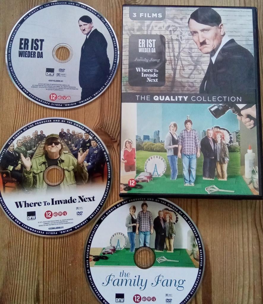 Quality Collection: Er ist wieder da, Where To Invade Next, Overige gebieden, Boxset, Ophalen of Verzenden, Zo goed als nieuw