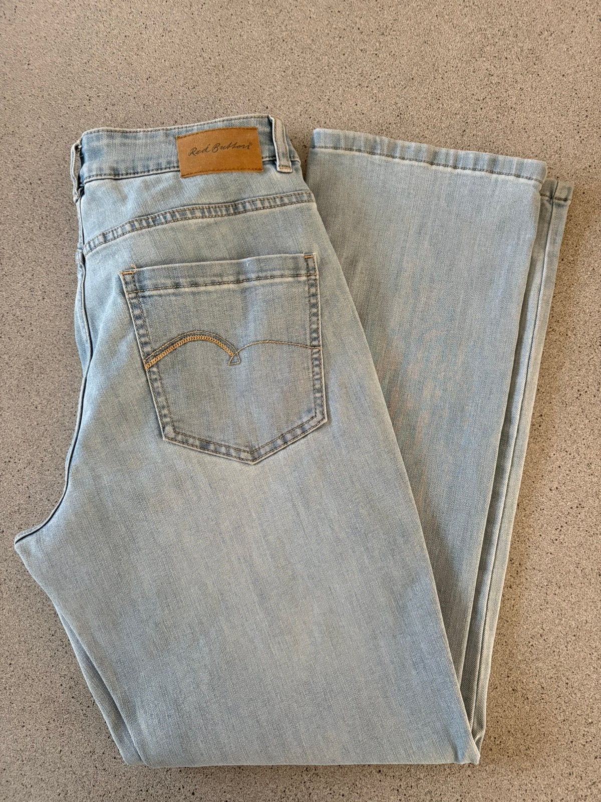 Red button jeans mt 38, Ophalen of Verzenden, Gedragen, Blauw, Overige jeansmaten