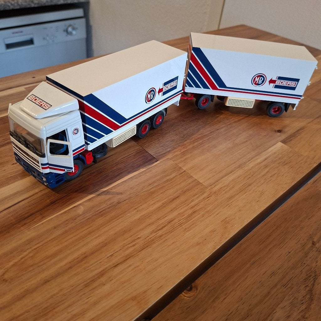 DAF 95 Boers Holland WADDINXVEEN model vrachtwagen, Ophalen of Verzenden, Zo goed als nieuw, Bus of Vrachtwagen, Tekno