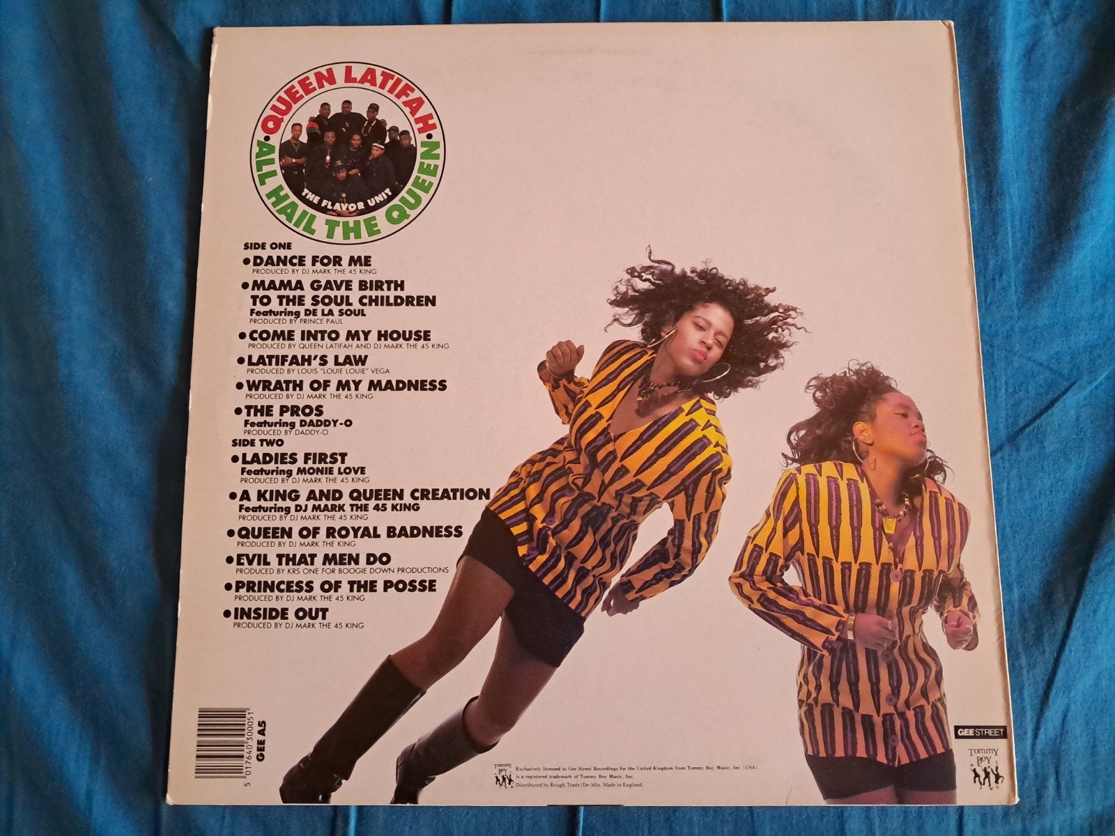 Queen Latifah - All Hail The Queen LP (1989), Cd's en Dvd's, LP, Gebruikt, Verzenden, 12 inch