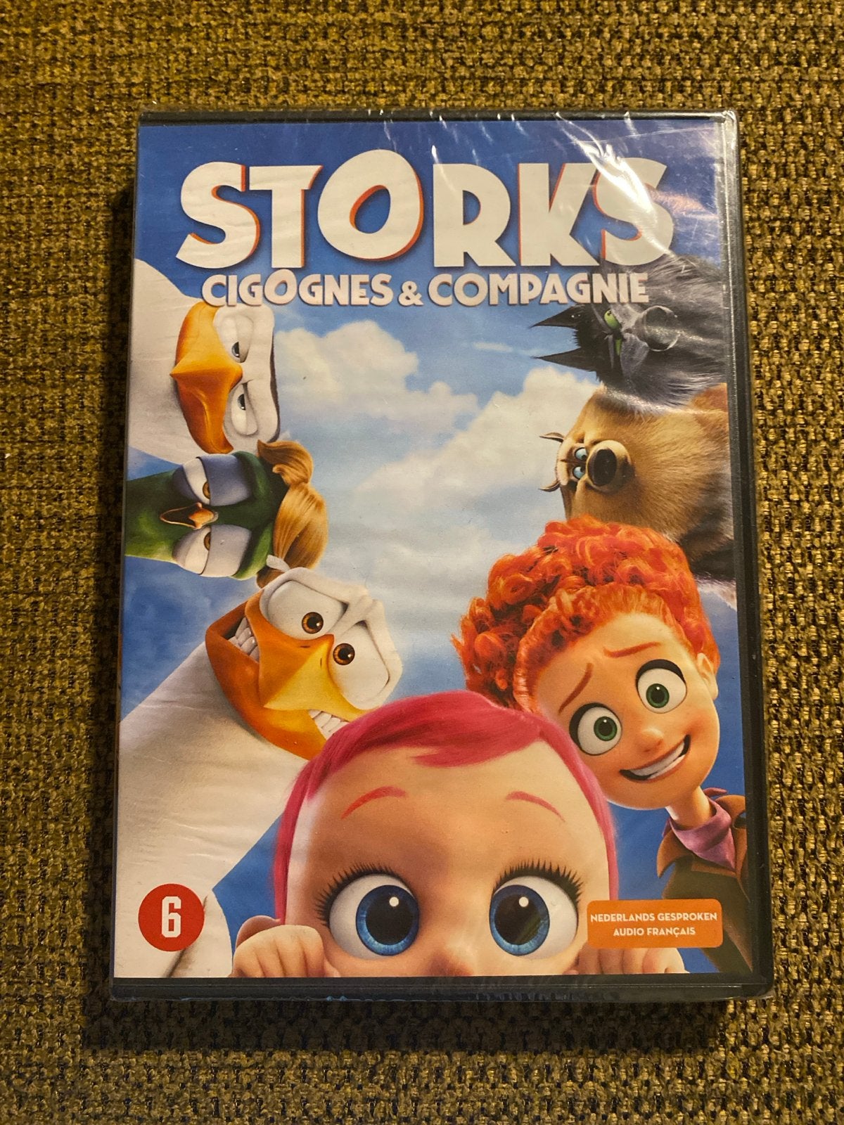 Storks (Cigognes & Compagnie)  dvd - Nieuw in verpakking, Bonusmateriaal, Animatie, Nederlands, Vanaf 6 jaar