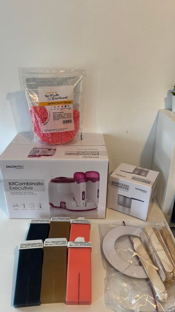 Salon Pro Harsapparaat + Xanitalia Premium Wax Kit, Ophalen of Verzenden, Nieuw, Overige typen