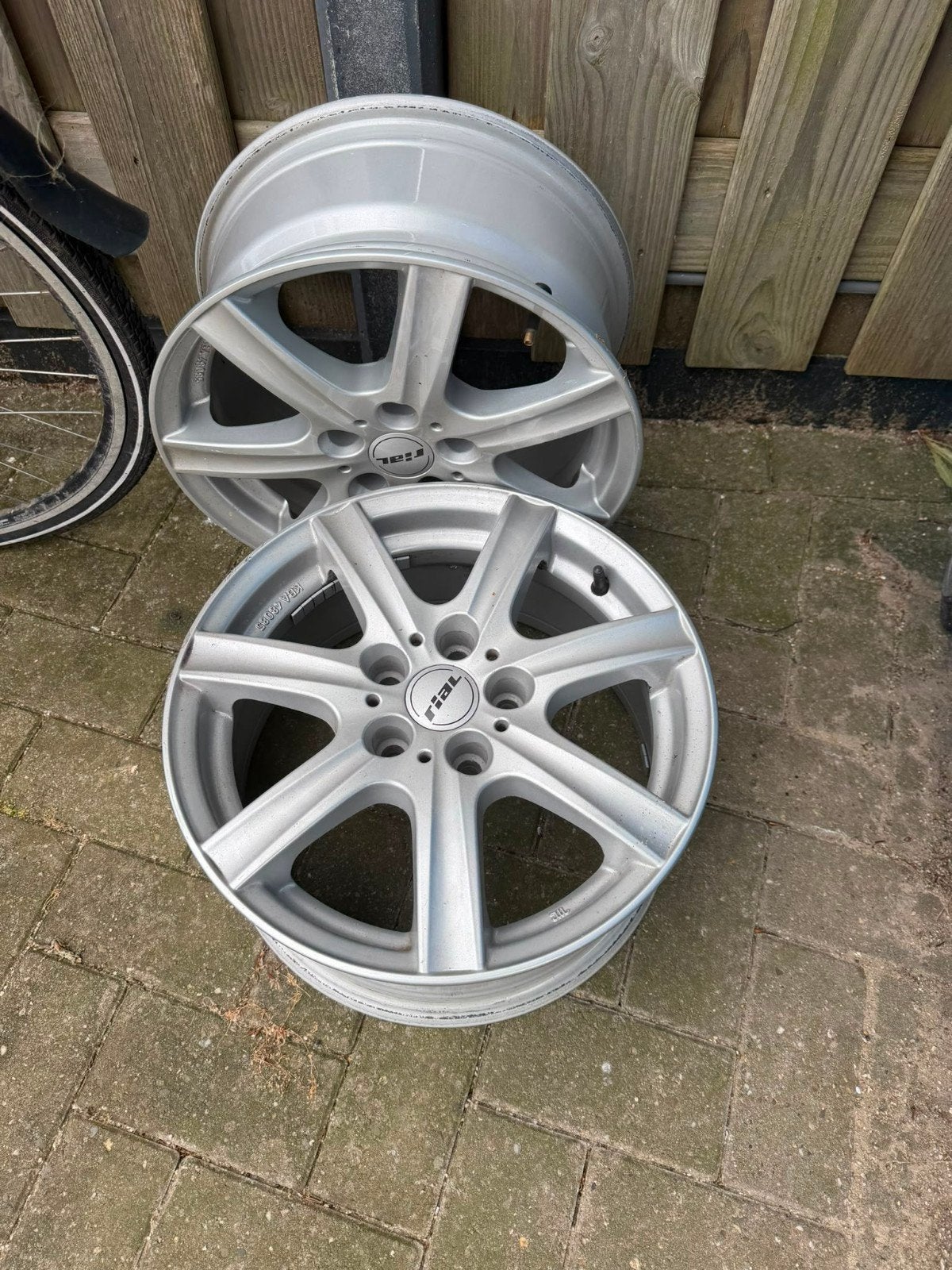 Rial velgen 17 inch - Gebruikt, Ophalen, Gebruikt, Velg(en), 17 inch