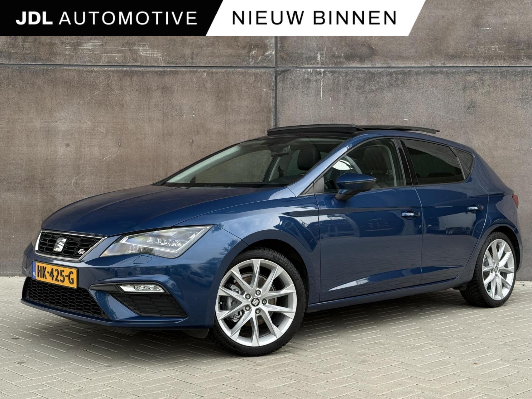 Seat Leon 1.4 EcoTSI FR Connect | Panorama dak | Seat Sound, Auto's, Gebruikt, 4 cilinders, 49 €/maand, Origineel Nederlands