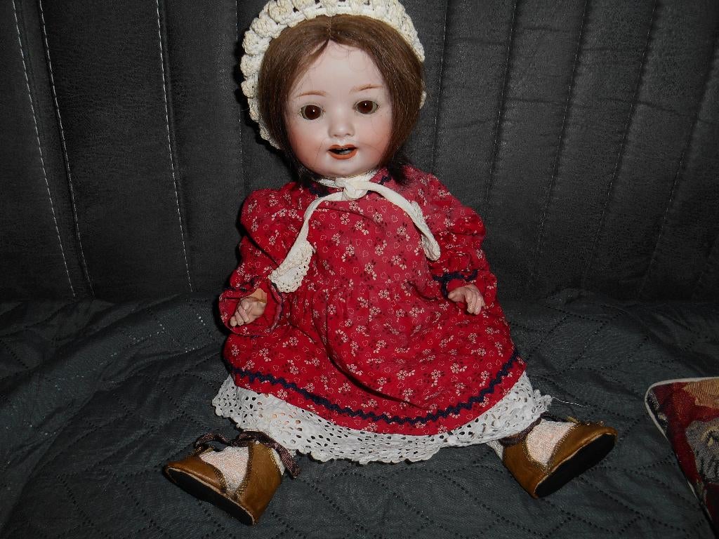 schattige antieke heubach 42 cm koopje🌹, Ophalen of Verzenden