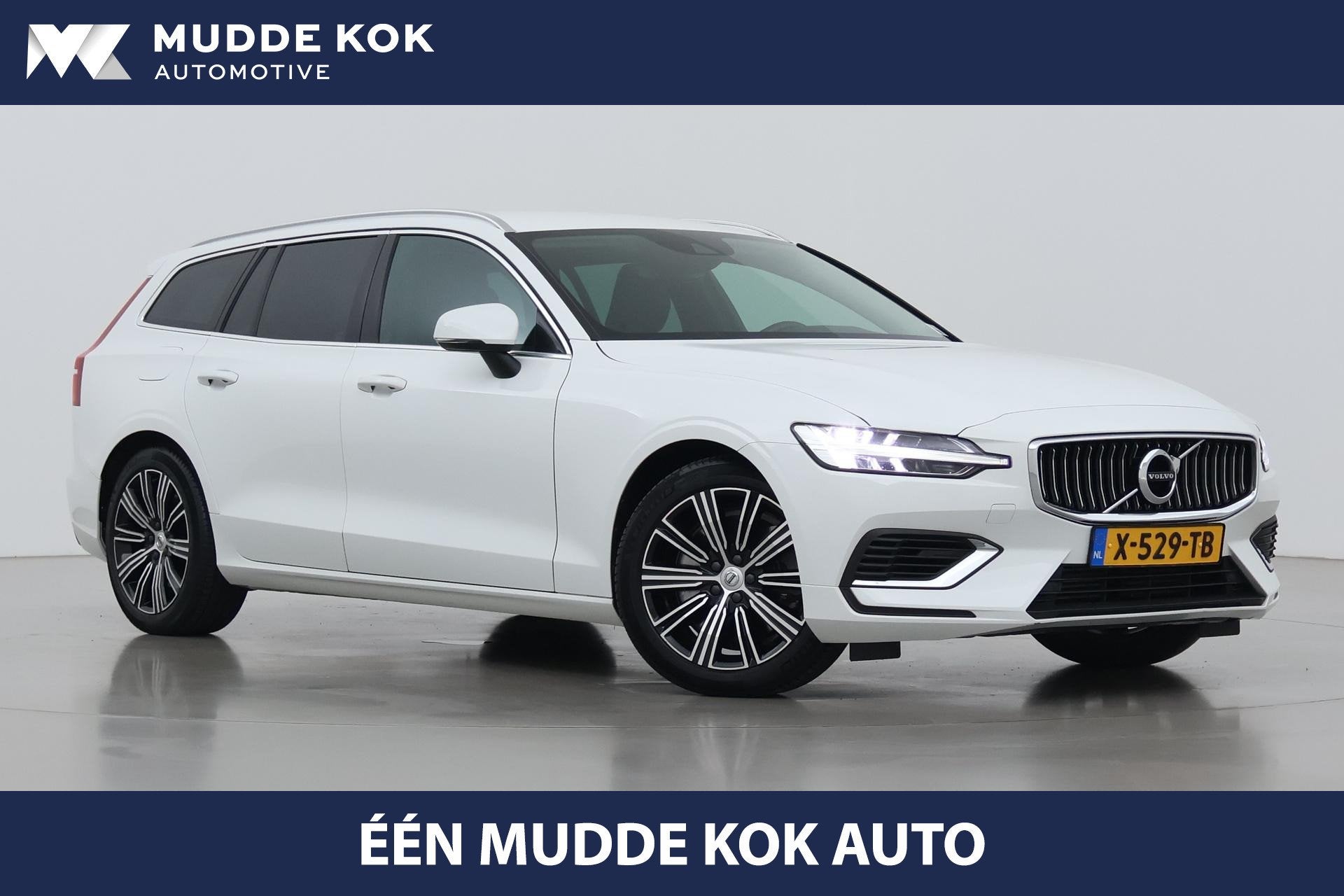 Volvo V60 T6 Recharge Inscription | Trekhaak | Stoel+Stuurve, Auto's, Gebruikt, Euro 6, 4 cilinders, Hybride Elektrisch/Benzine