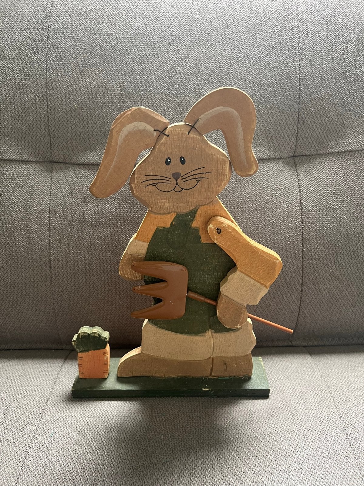 Houten Paashaas Decoratie, Ophalen of Verzenden, Zo goed als nieuw