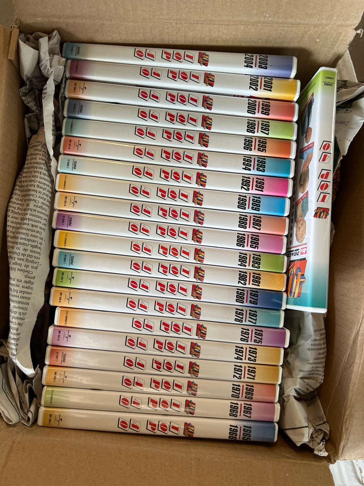 CD en DVD Top 40: 40 Jaar Tip Parade - Complete Collectie, Ophalen of Verzenden, Nieuw in verpakking, Verzameling, Inclusief DVD