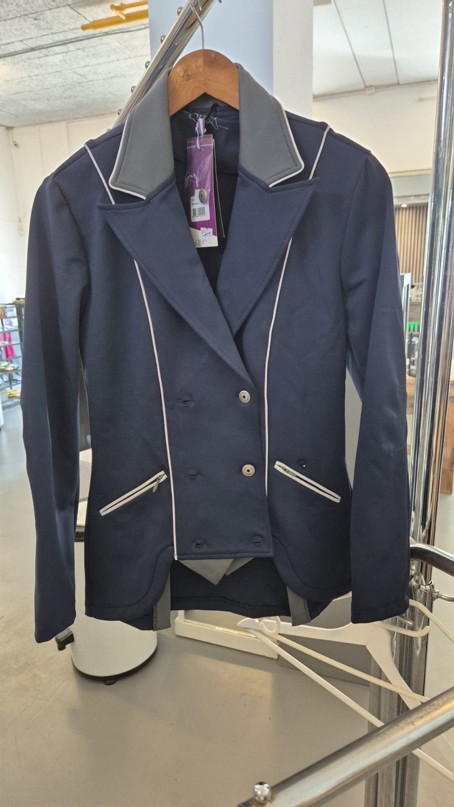 Rijjasje qhp Rosalie., Dieren en Toebehoren, Paardrijkleding, Ophalen, Blauw, Dressuur, Nieuw