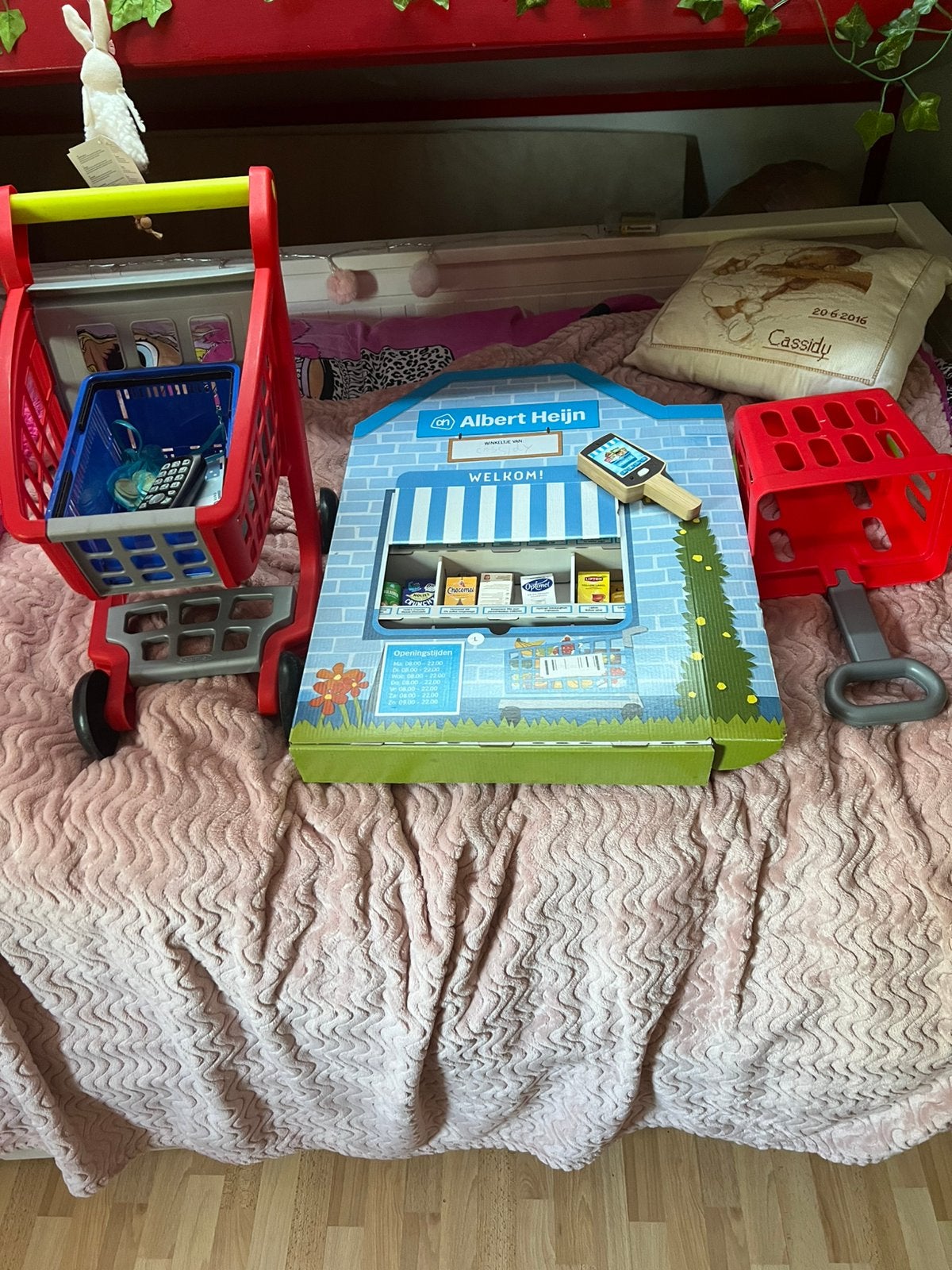 Winkel plus spulletjes, Ophalen, Gebruikt