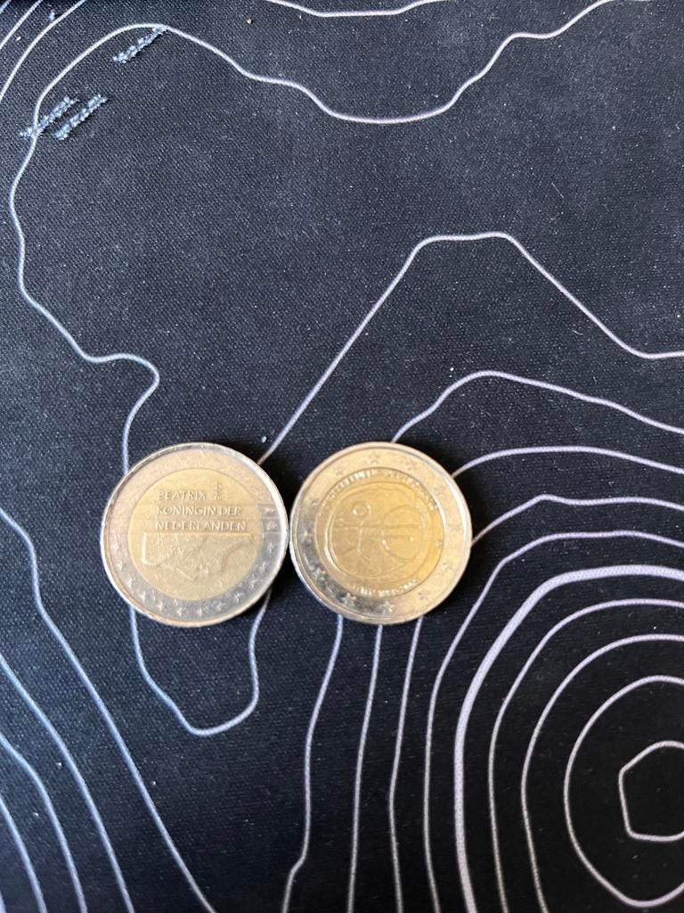 2 euro munten, Antiek en Kunst, Ophalen