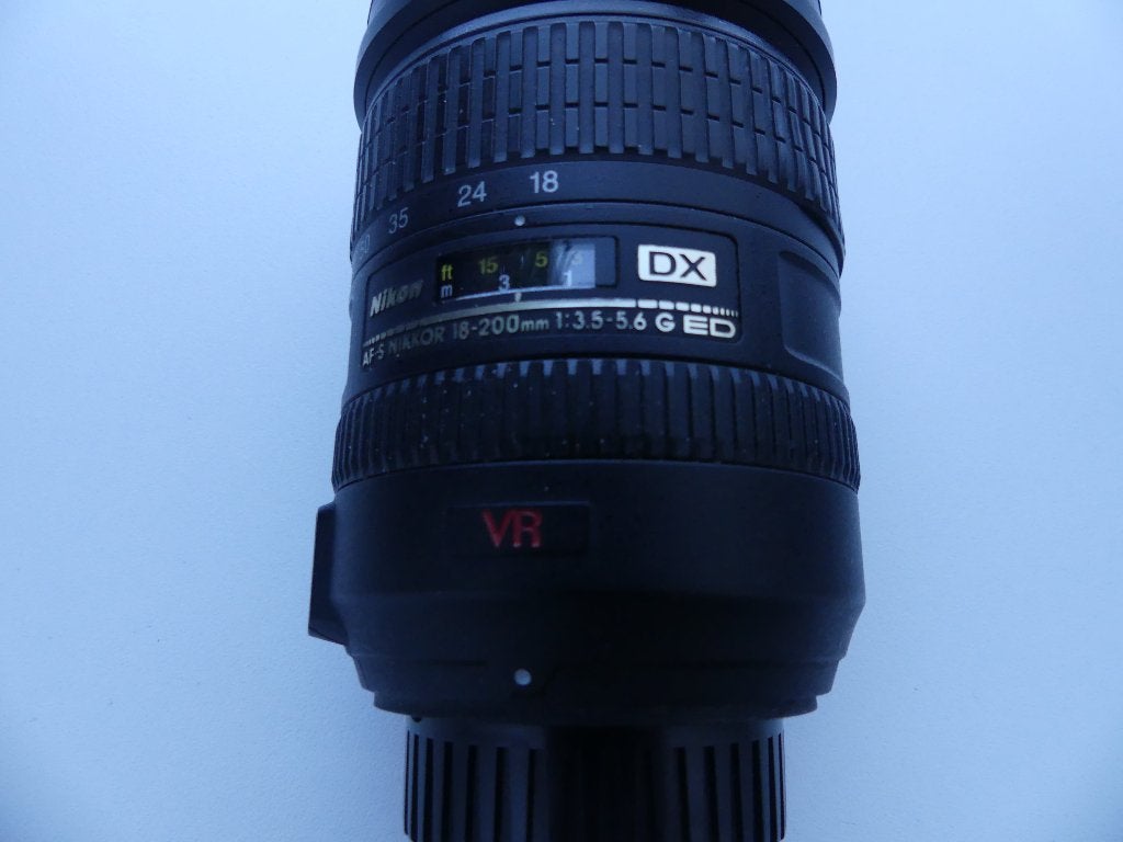 Nikon AF S 18-200 F 3.5-5.6G ED Vr, Audio, Tv en Foto, Fotografie | Lenzen en Objectieven, Ophalen, Gebruikt, Nikon, Telelens